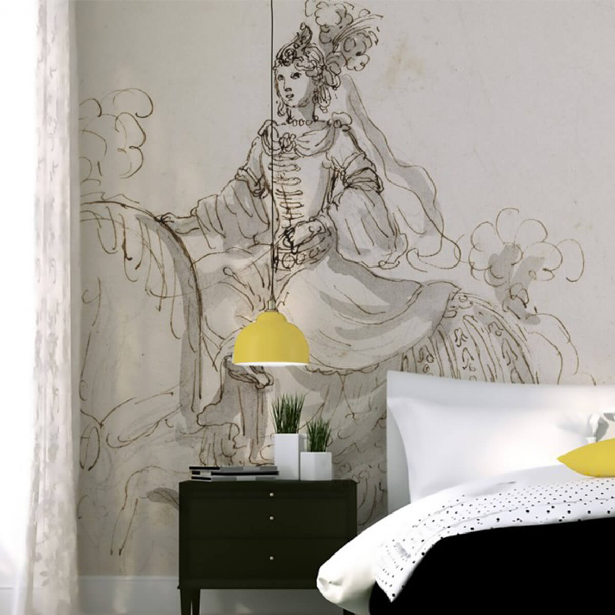 Carte da parati camere da letto